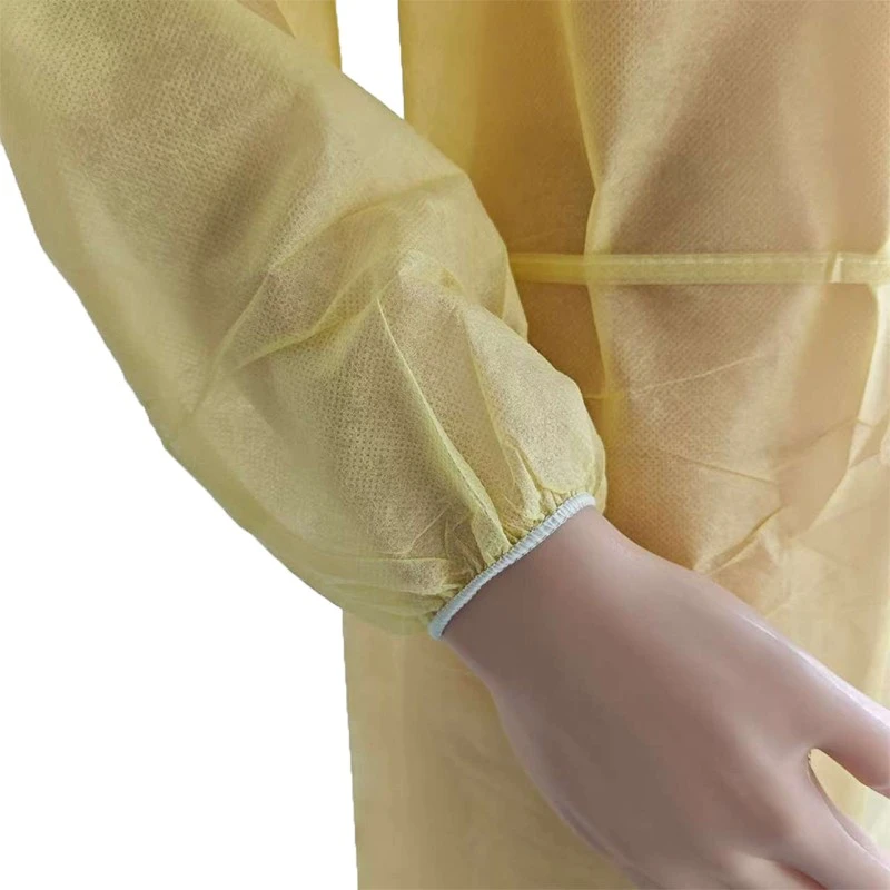 PP Yellow Isolation Gowns best